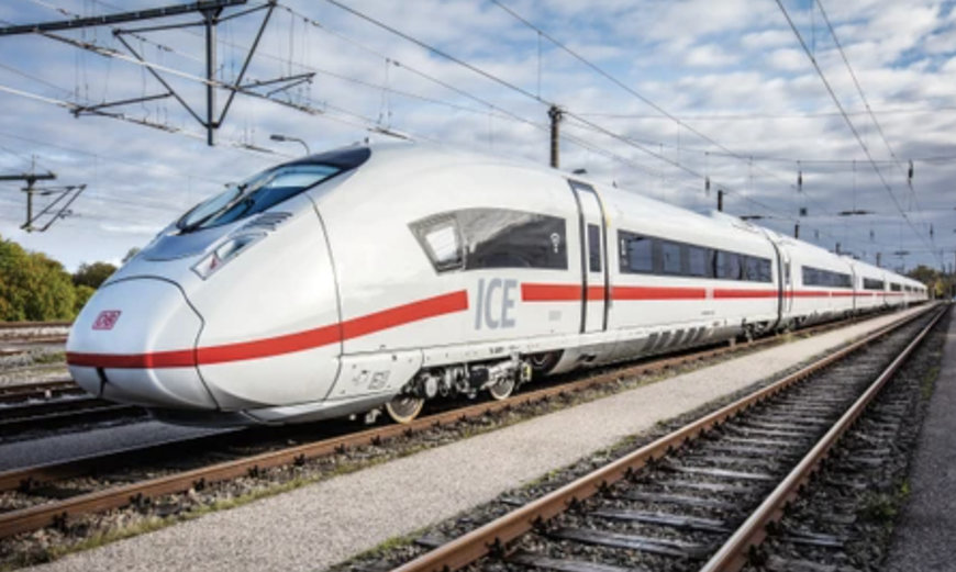 Premiérová jízda 17. jednotky ICE 3neo za přítomnosti zástupců DB a Siemens Mobility
